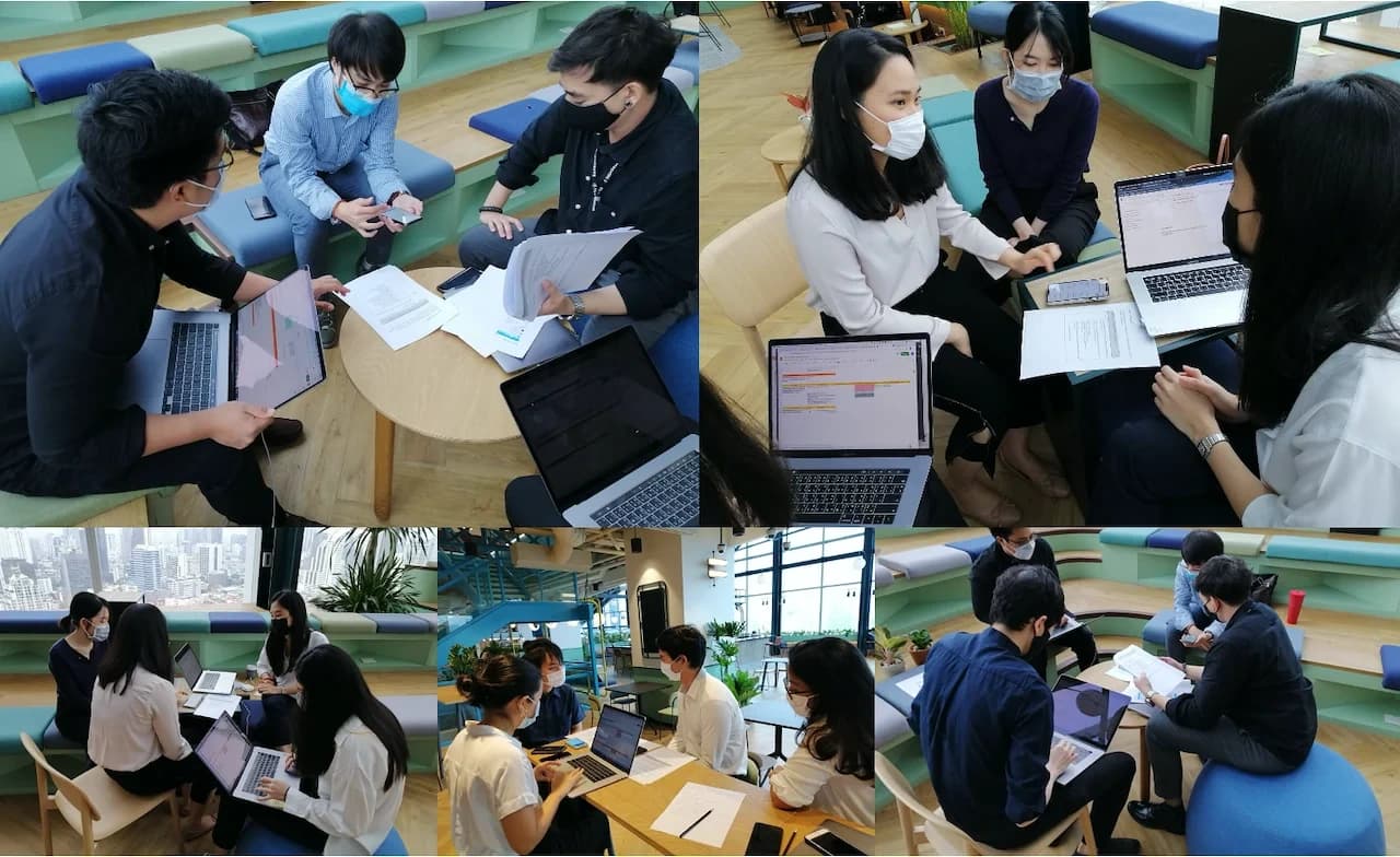 On-site usability testing sessions with customers in Bangkok